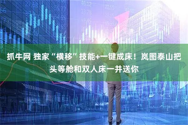 抓牛网 独家“横移”技能+一键成床！岚图泰山把头等舱和双人床一并送你