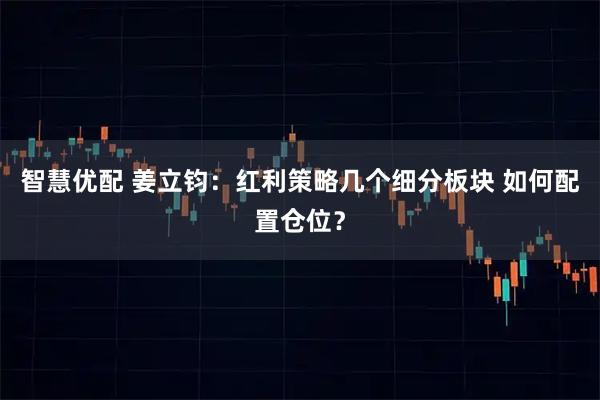 智慧优配 姜立钧：红利策略几个细分板块 如何配置仓位？
